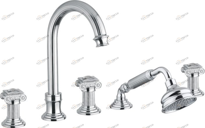 Смеситель на борт ванны Cezares OLIMP-BVD-01-Sw