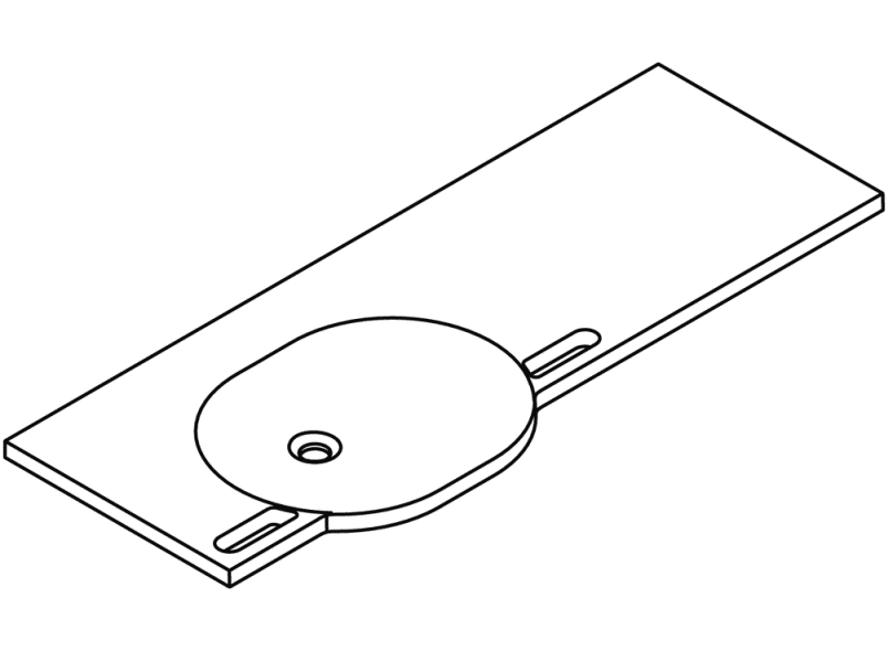 950.11.600S Умывальник различной длины HEWI Waschtische  - Вид №10