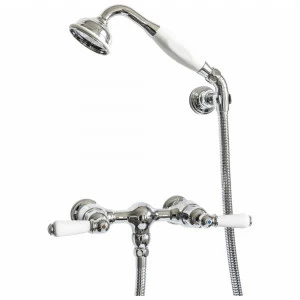 Traditional bathrooms P&R Duscharmatur mit Porzellanhebel Lever Pr5510.nk
