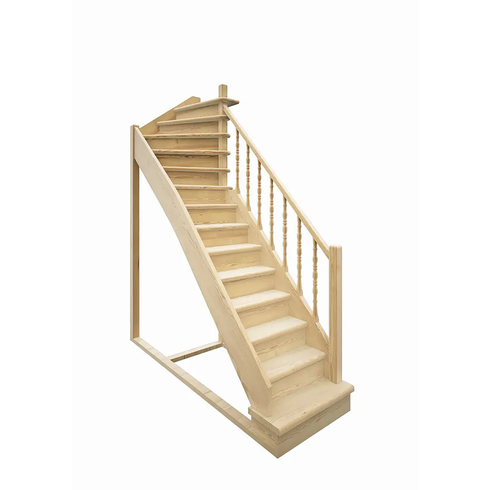 Лестница поворотная 90° ЛЕС-215 универсальная ЛЕСЕНКА STLM-2025231