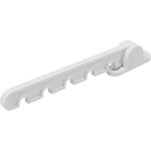 Ограничитель оконный для ПВХ 120 мм пластик цвет белый