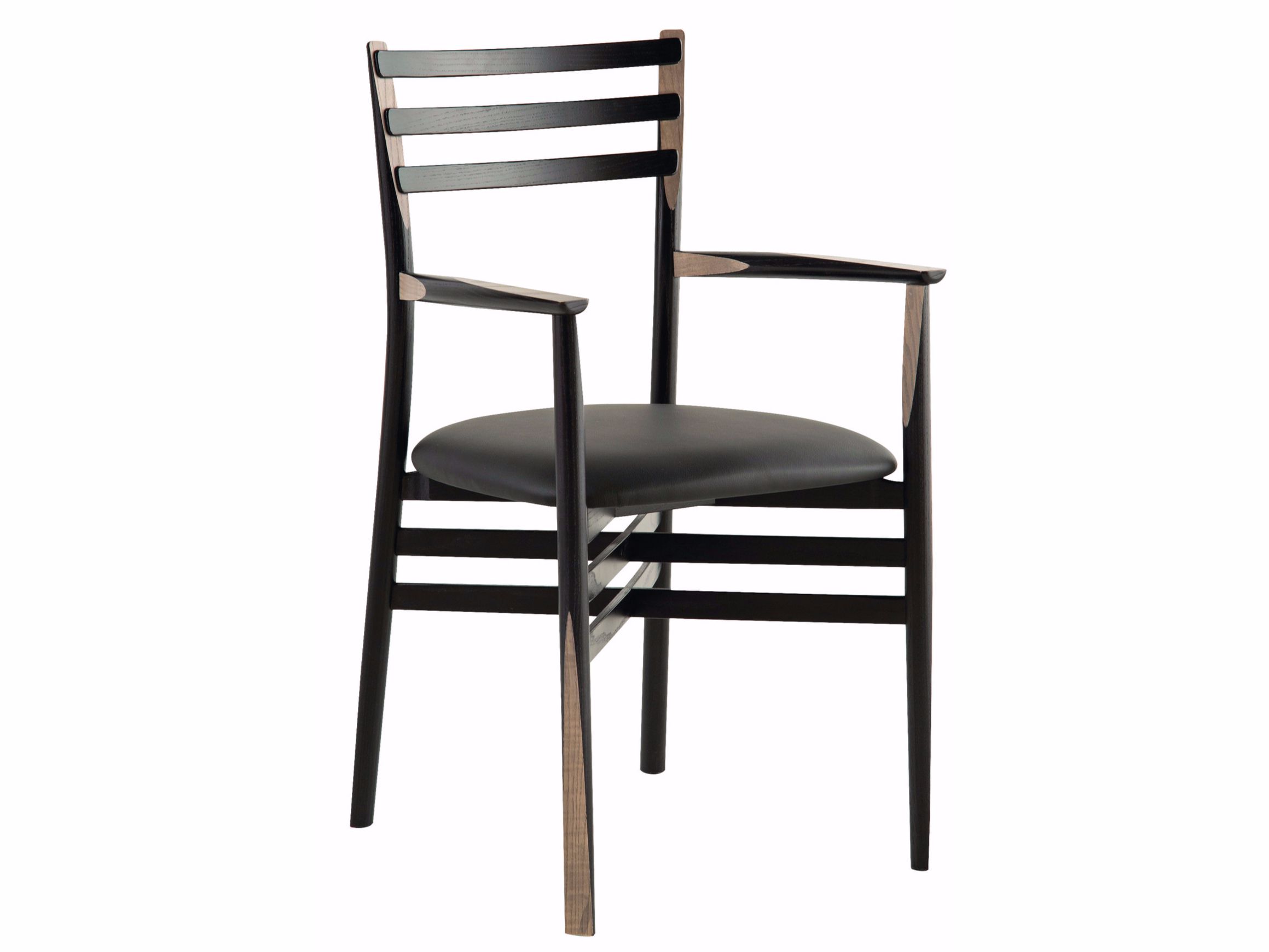 Стул из ясеня с подлокотниками ROCHE BOBOIS PENCIL ARCH-00030586