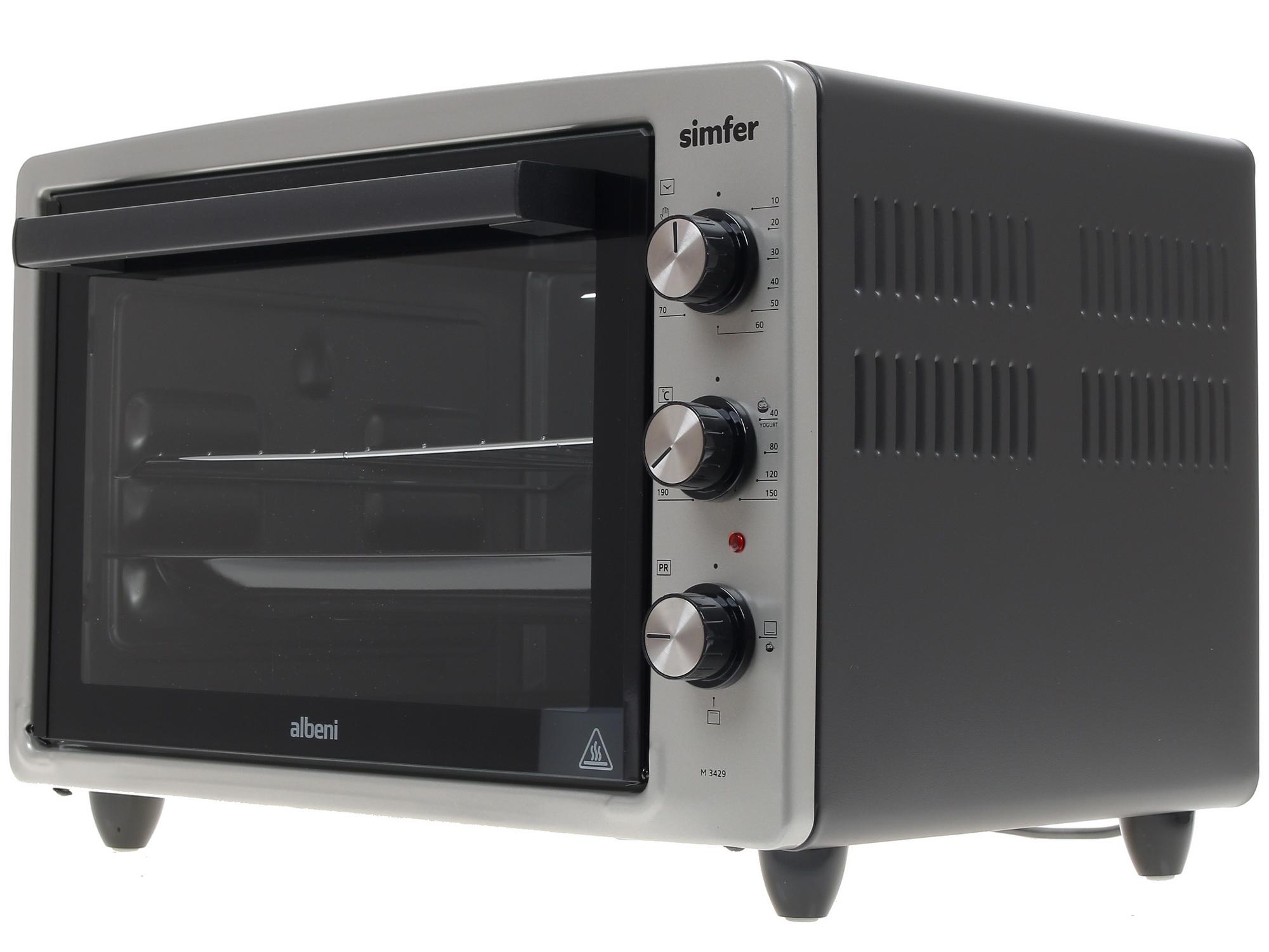 1231200 Мини-печь Simfer M3429 серый STDN-0000344 - Вид №2