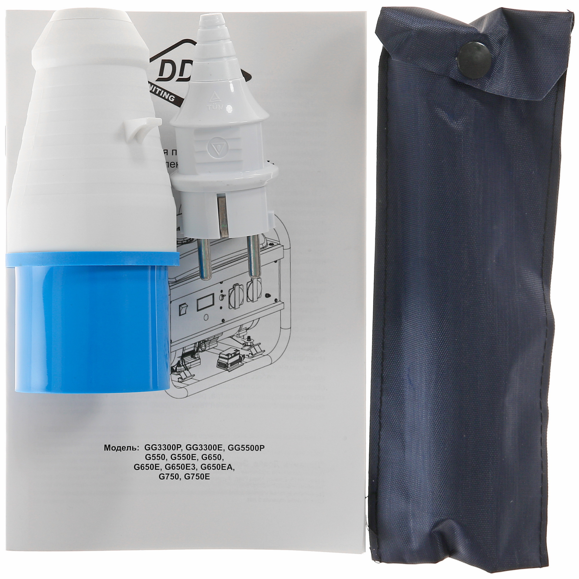 Электрогенератор   бензиновый DDE G550E 1312149 STDN-0132841 - Вид №7