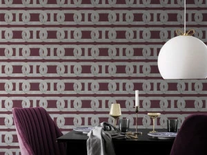 Mineheart Экологичные огнестойкие обои на флизелиновой основе с бумажным мотивом Modern classic