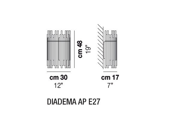 Vistosi Diadema AP CR TO настенный светильник 64611 - Вид №2