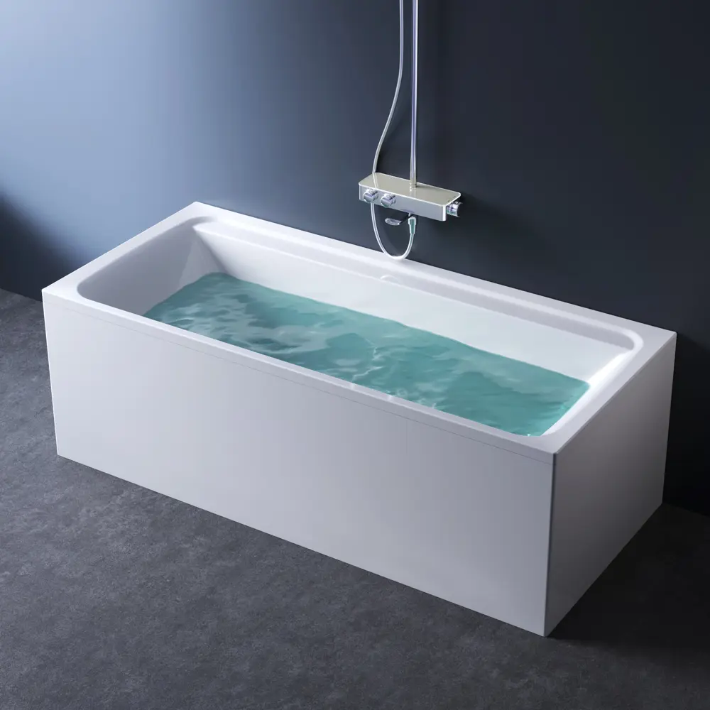 AM.PM Flash — прямоугольная акриловая ванна с анатомической спинкой 89407327 STLM-1568608 - Вид №7