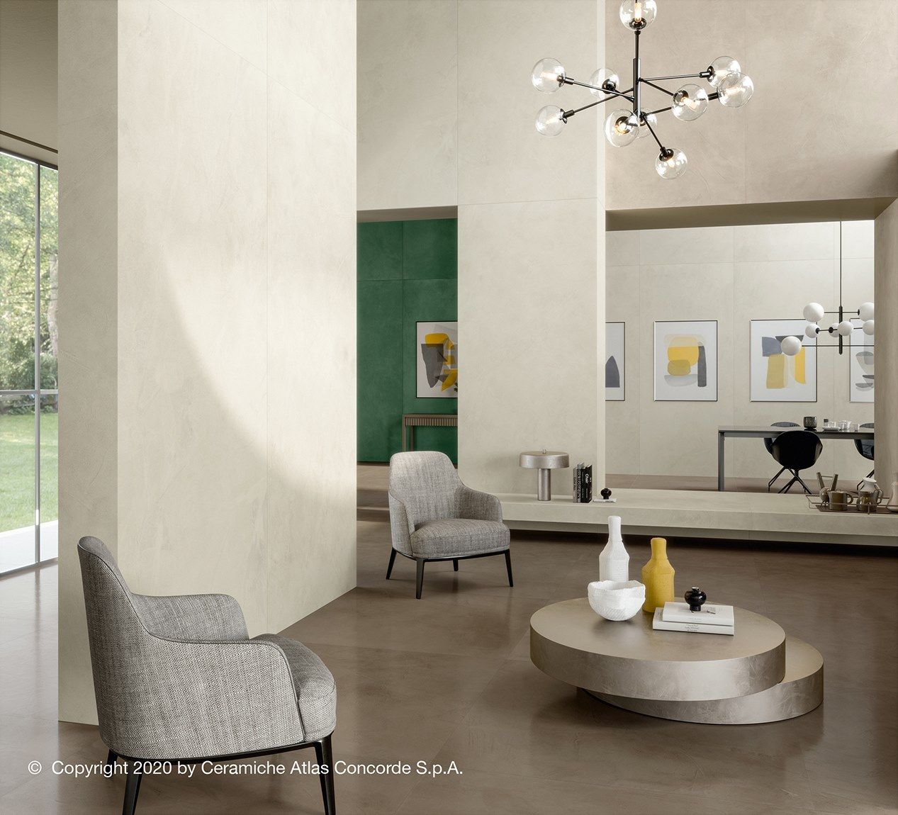 Пол из керамогранита с эффектом смолы Atlas Concorde ARCH-00028612 - Вид №35