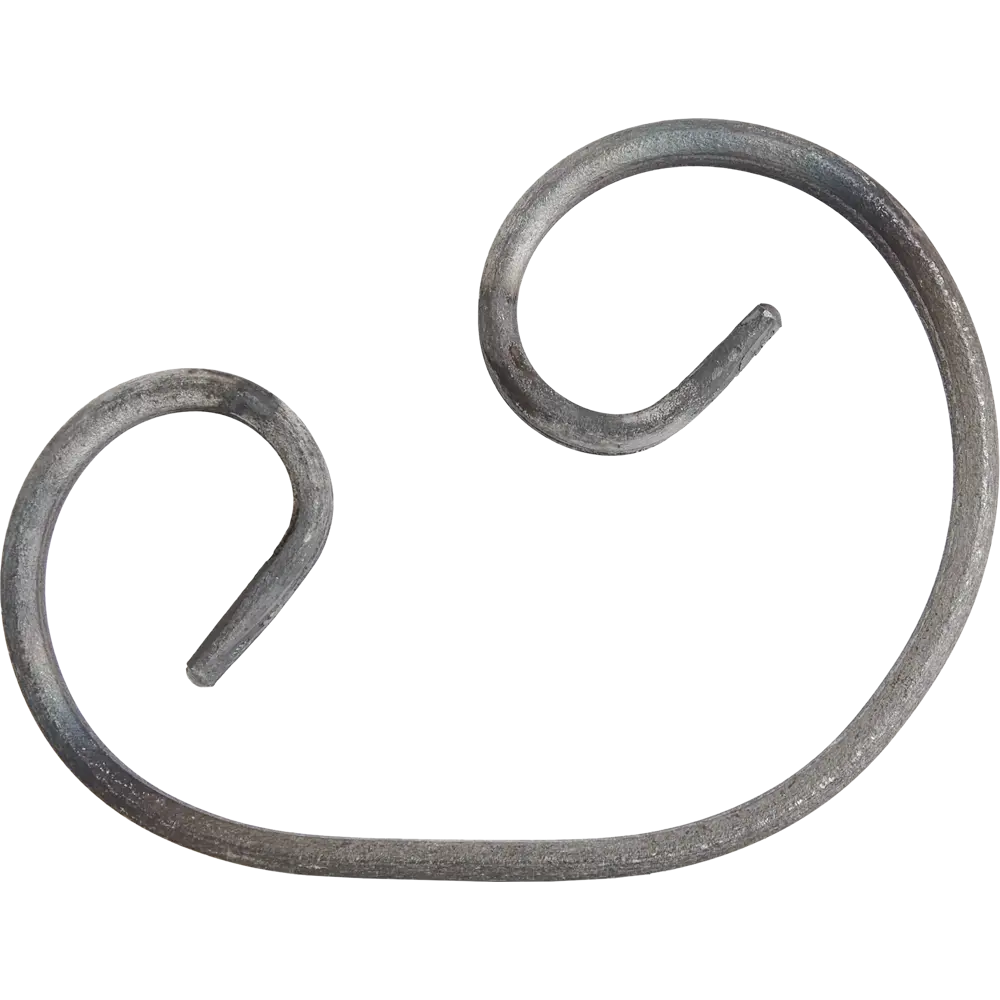 Santreyd — Асимметричный кованый завиток для ограждений 155×115 мм 81964756 STLM-0015729 - Вид №1