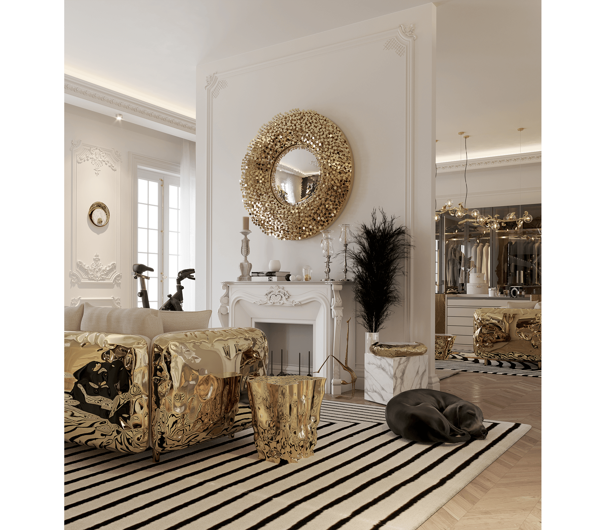 0-268 Приставной столик Эдем Boca Do Lobo  - Вид №6