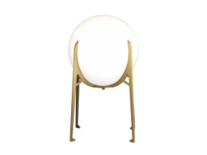 Настольная лампа из дутого стекла