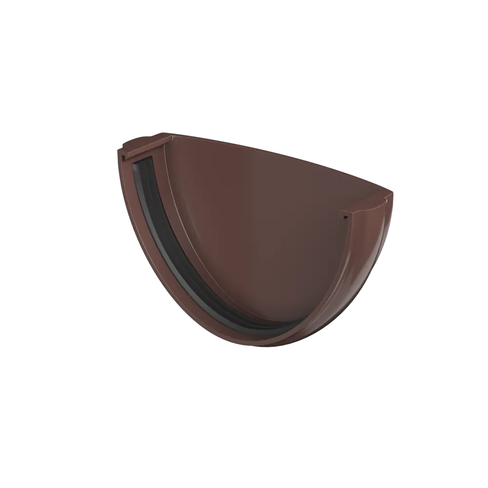 Заглушка желоба универсальная цвет коричневый ТЕХНОНИКОЛЬ STLM-2003897 - Вид №1
