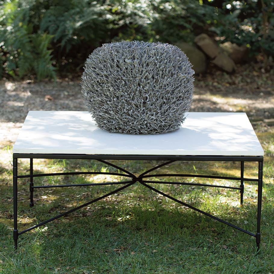 Квадратный стол из смолы и нержавеющей стали JANUS et Cie AMALFI STAR ARCH-00076198 - Вид №4