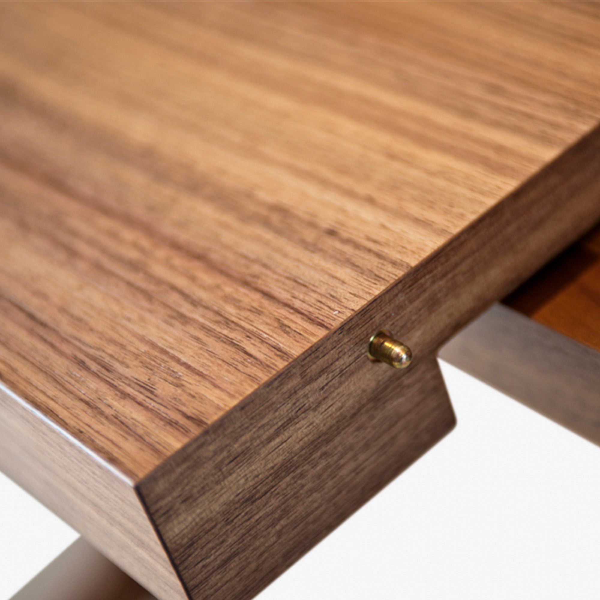 Прямоугольный выдвижной стол из грецкого ореха Case Cross ARCH-00069860 - Вид №2