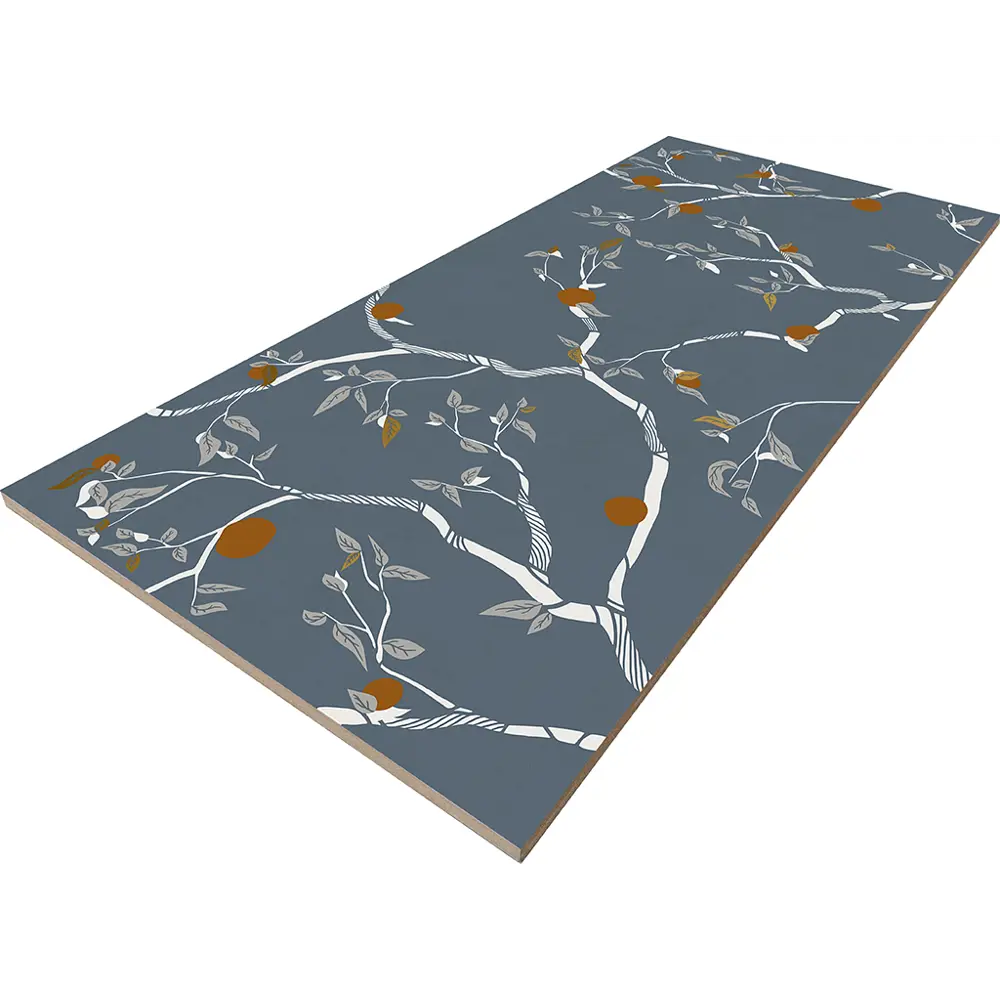 LB Ceramics Моррис: Настенное панно с синим узором из керамогранита 89266129 STLM-0946714 - Вид №3