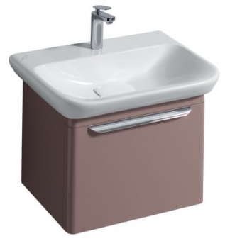 125465000 Подвесная раковина настенная прямоугольная Keramag  - Вид №2