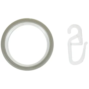 Кольцо с крючком Inspire 2 см цвет белый антик