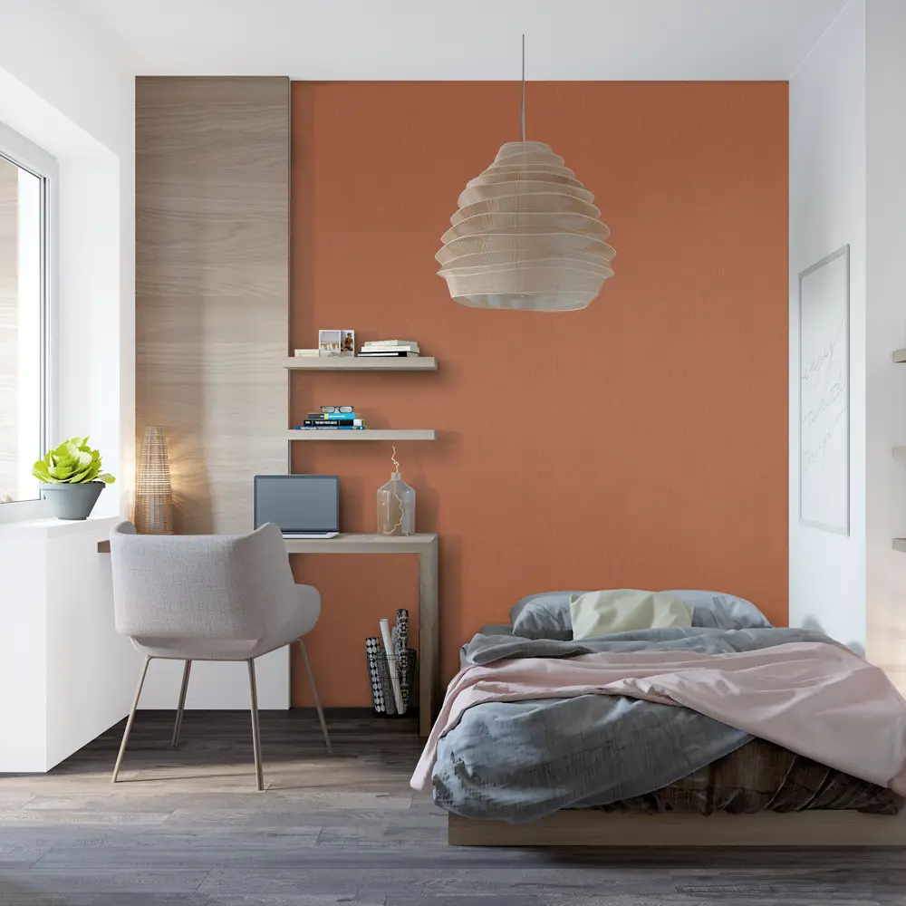 Обои флизелиновые Erismann NATURAL SILENCE коричневые 1.06 м 5292-13 STLM-2196629 - Вид №2