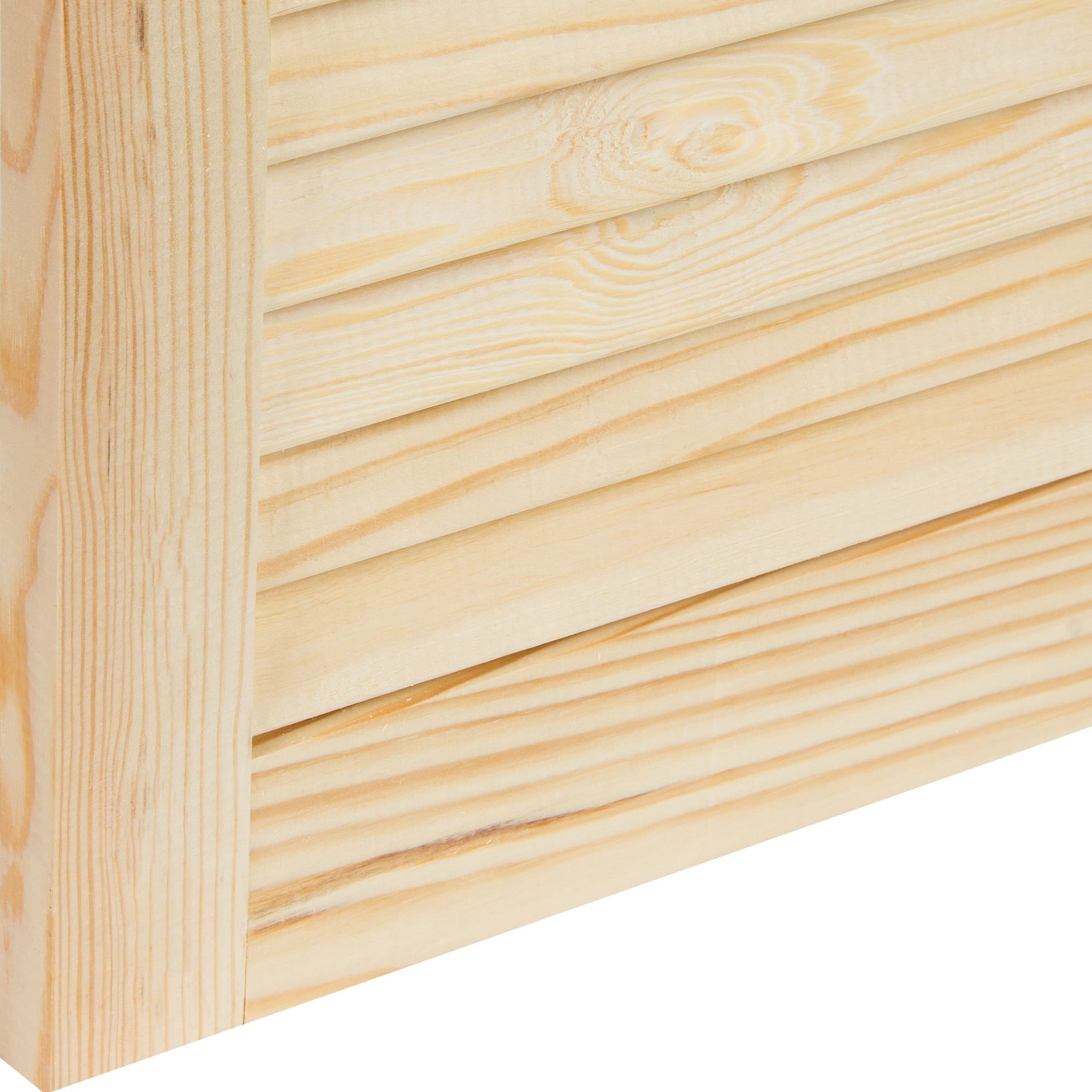 15312007 Дверка жалюзийная 1205х394х20 мм хвоя сорт А Santreyd  - Вид №3