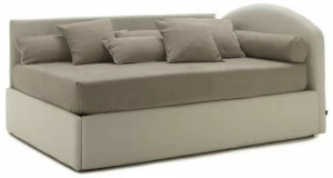 Bolzan Letti Полуторная односпальная кровать с изголовьем и боковой панелью Neolia