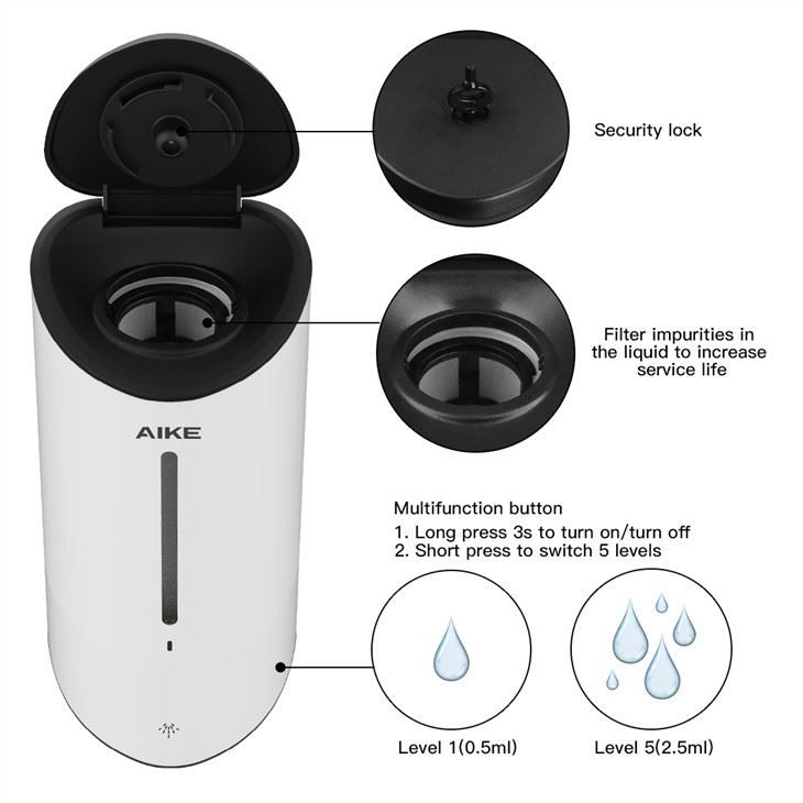 Умный дозатор мыла AIKE AK3160_281  - Вид №6