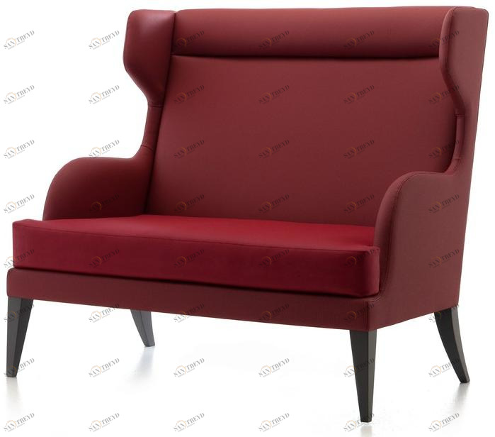 Very Wood Кожаный диван с высокой спинкой Onda sun-id-1512149