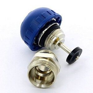 Набор термостатический 1/2"х3/4" EK евроконус для коллектора 1" EMMETI