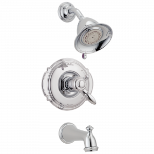T17455 Для ванны и душа Monitor® 17 Series Delta Faucet Victorian Хром