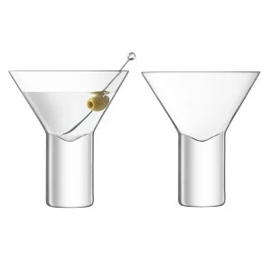 Набор из 2 бокалов для коктейлей vodka 240 мл LSA INTERNATIONAL ДИЗАЙНЕРСКИЕ 00-3894746 Прозрачный