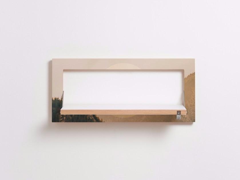 AMBIVALENZ Складная фанерная полка Fläpps regal 60×27-1 Fl160046 - Вид №1