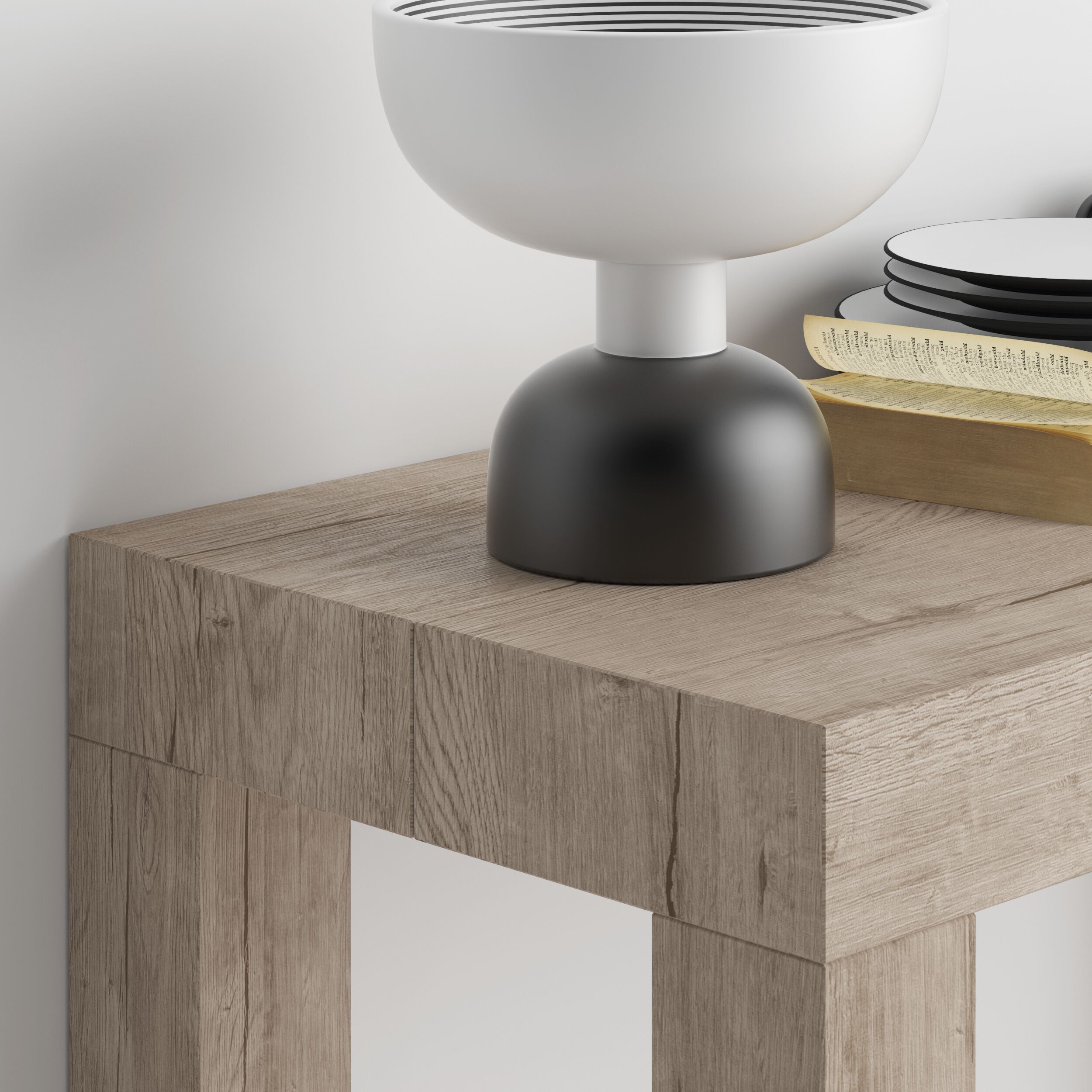 Выдвижная прямоугольная консоль из меламинированного дерева Mobili Fiver First ARCH-00050002 - Вид №23