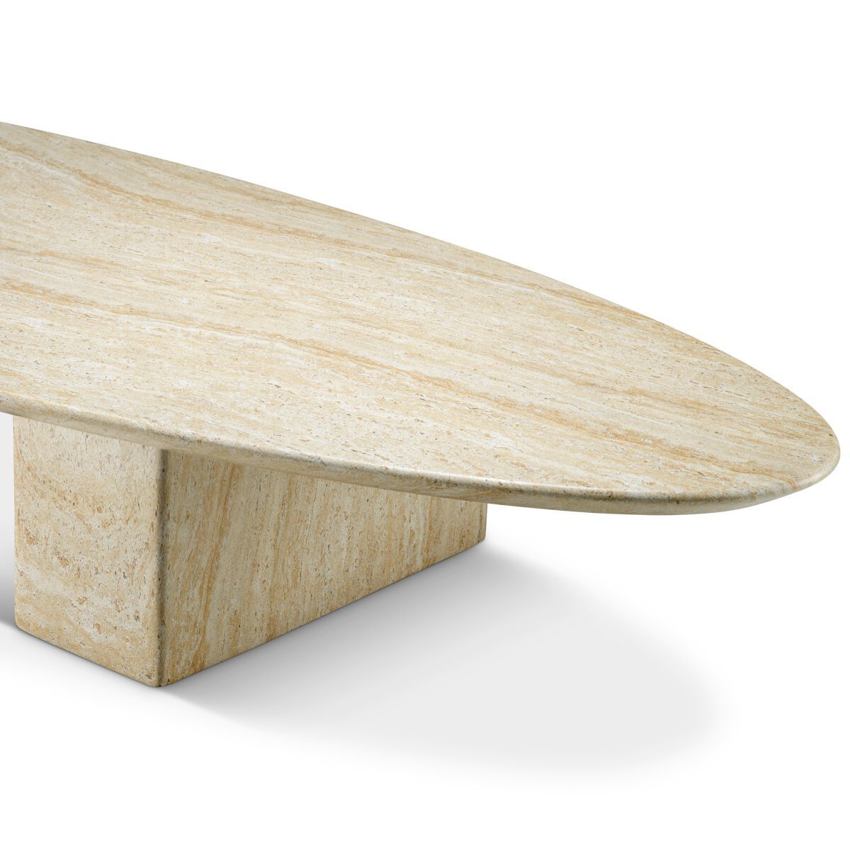 Бетонный овальный садовый столик Eichholtz AURORE ARCH-00095775 - Вид №2