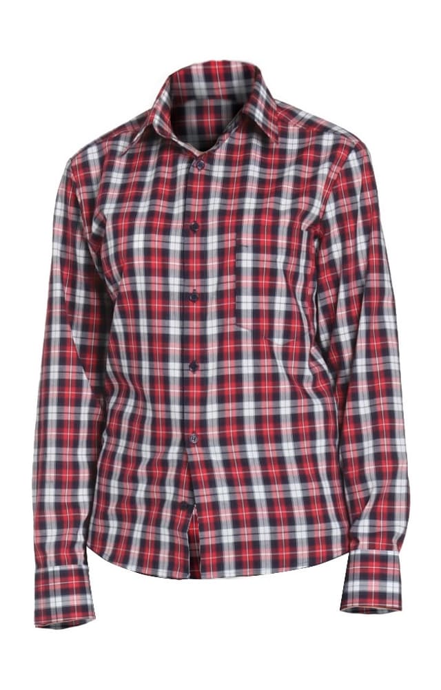 67822 Рубашка в клетку plaid rogue (шотландка красная) HIPSTER  Толстовки, рубашки, футболки, тенниски  размер 42 (84) 