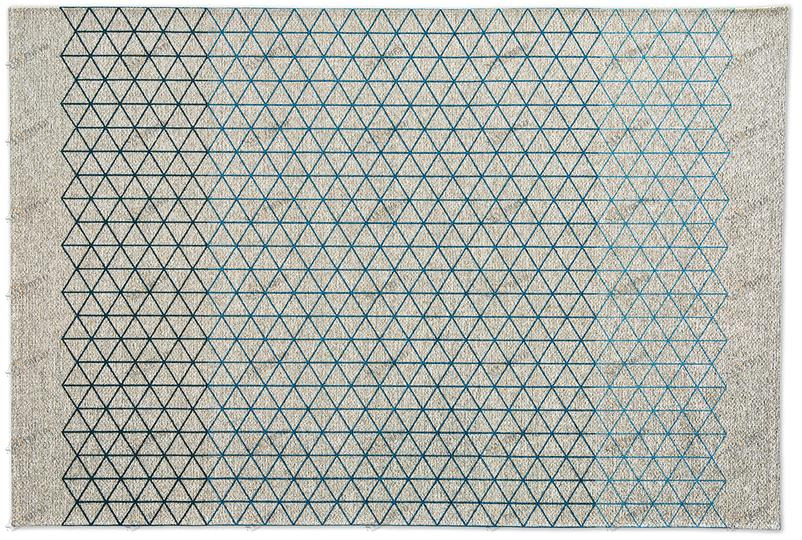 Calligaris Прямоугольный коврик с геометрическими мотивами  7182-b 