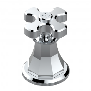 A54-36/H Вентиль 3/4" набортный для горячей воды Thg-paris Art Déco Хром