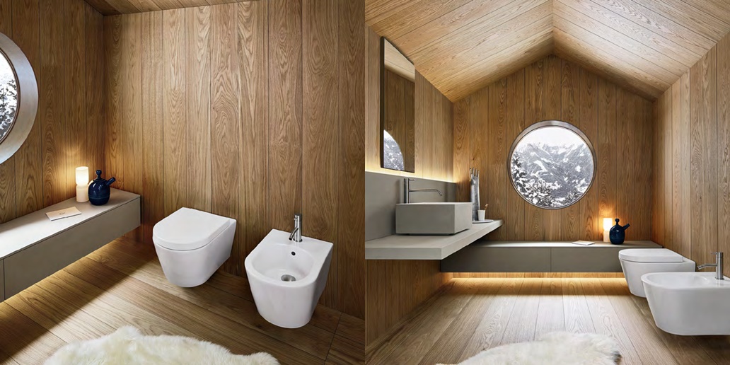 9311 Подвесной унитаз настенный Белый MILLDUE  Италия  - Вид №2