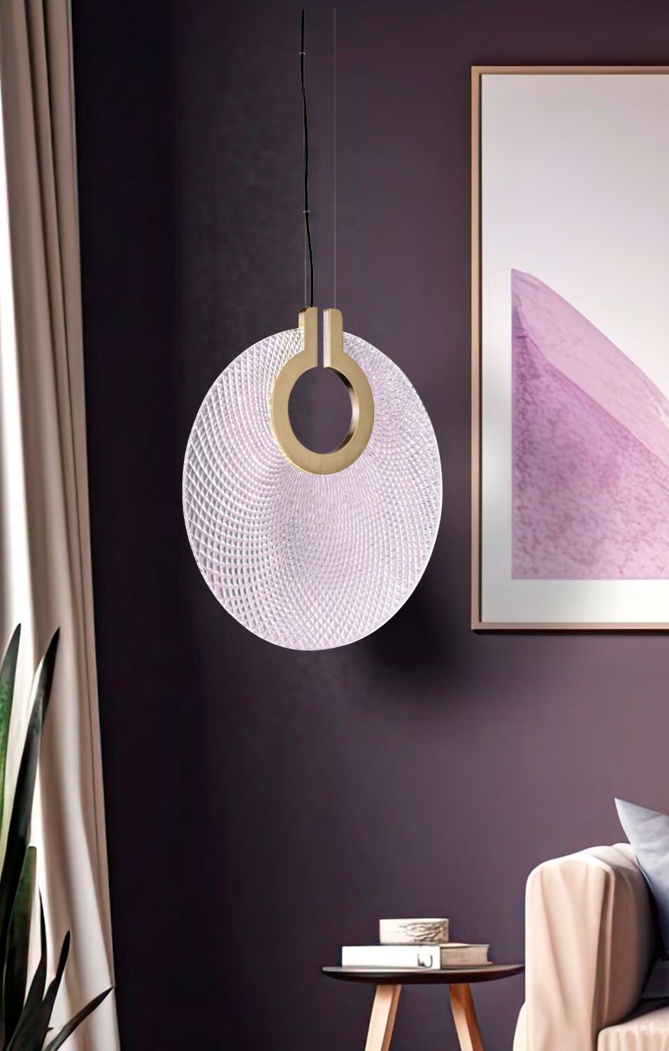 Стеклянный подвесной светильник Euroluce Lampadari Коралл ARCH-00102810 - Вид №3