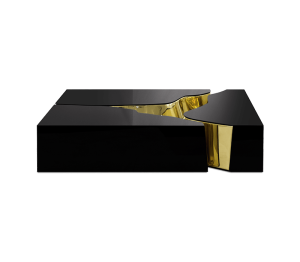 0-249 Центральный стол Lapiaz из черного золота  Boca Do Lobo