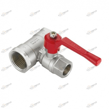 CIMBERIO CIM 427 34x12 Фитинг "T"-образный с шаровым краном ВР/ВР CIM 427 