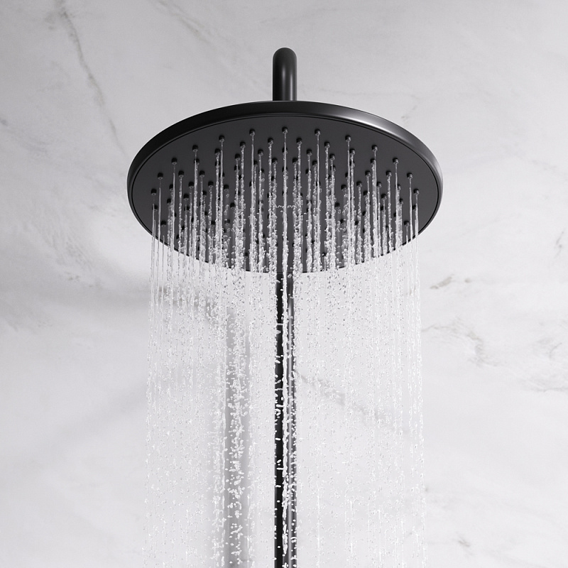 F42885A14 набор 2в1: см-ль д/ванны/душа верхний душ d 220 мм ручн.душ 110 мм 1 ф-ция душев AM.PM X-Joy  - Вид №4