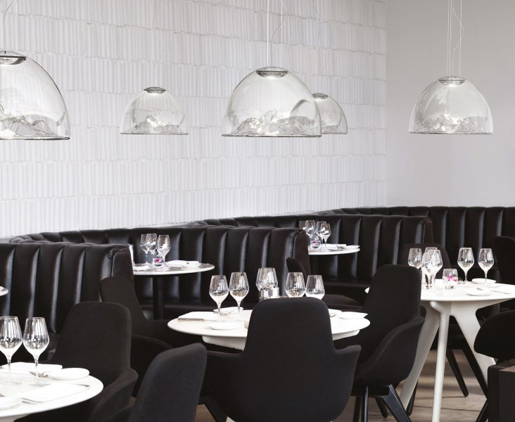 Подвесной светильник SP MOUNTA Grey/Chrome от Axo Light AXO LIGHT ДИЗАЙНЕРСКИЕ 243097 Хром  - Вид №7