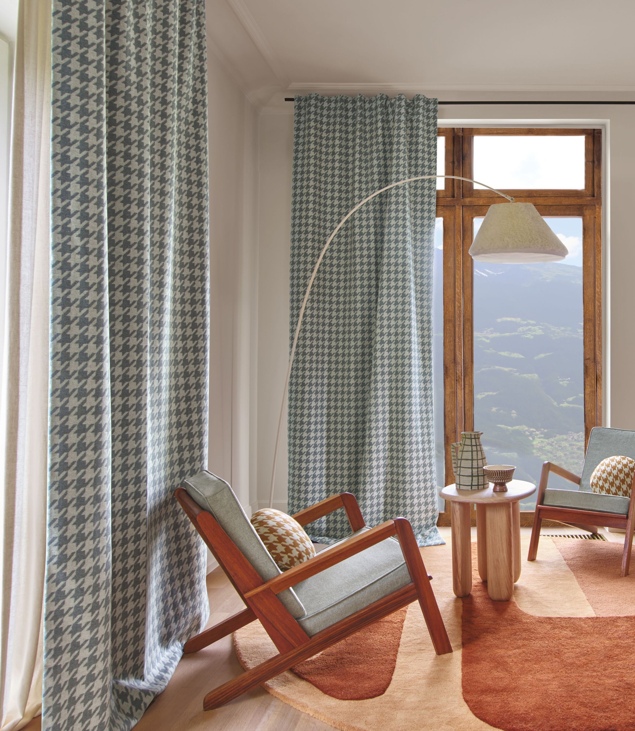 Шерстяная ткань для штор Casamance Vanoise ARCH-00145580