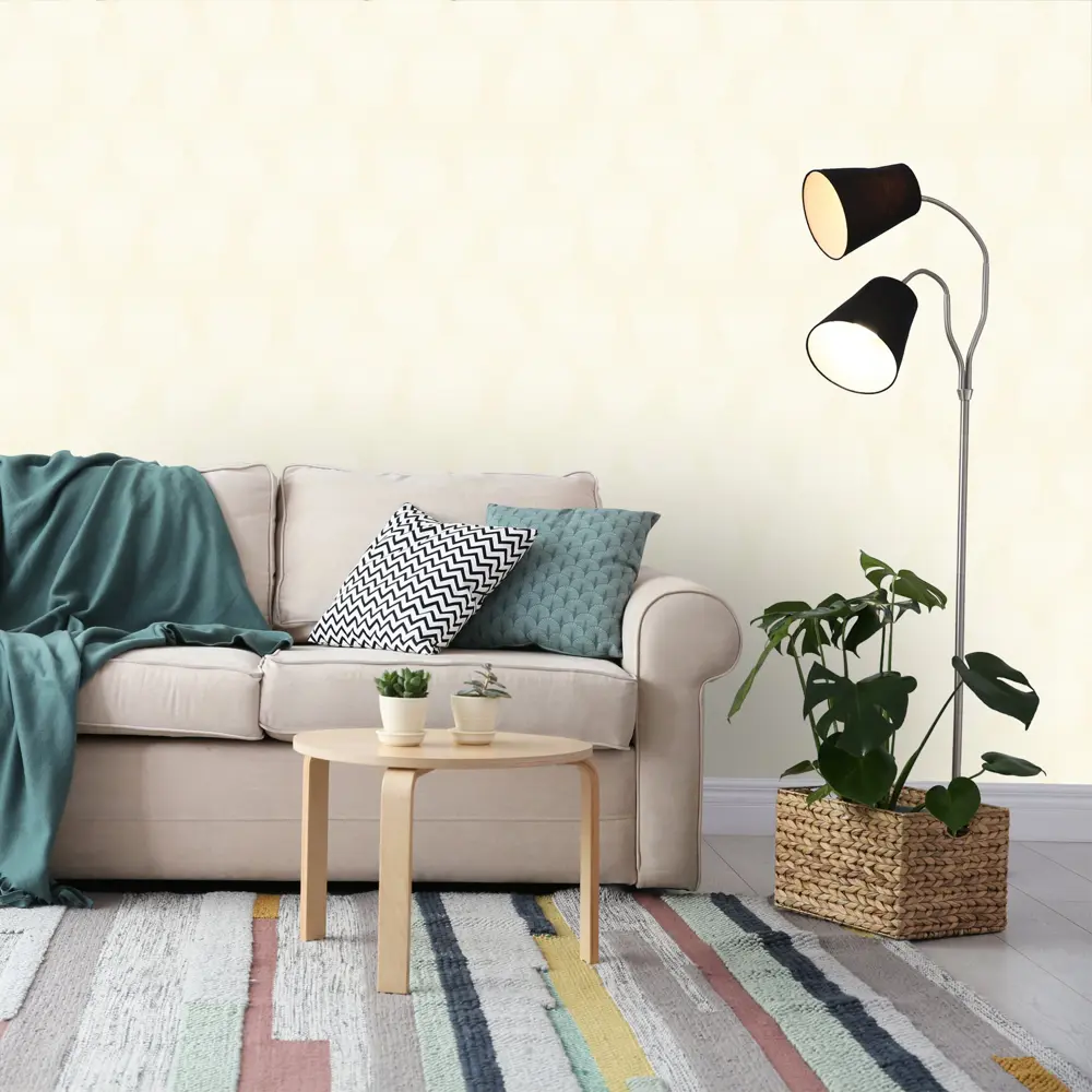 Обои флизелиновые Erismann Profi Deco желтые 1.06 м ЭР60121-02 STLM-2016218 - Вид №3