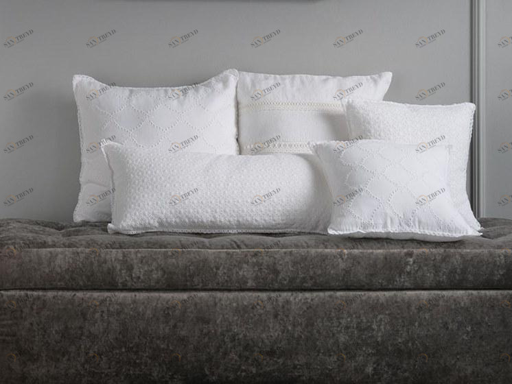 LA FABBRICA DEL LINO Квадратная подушка из льна Decor sun-id-1376268