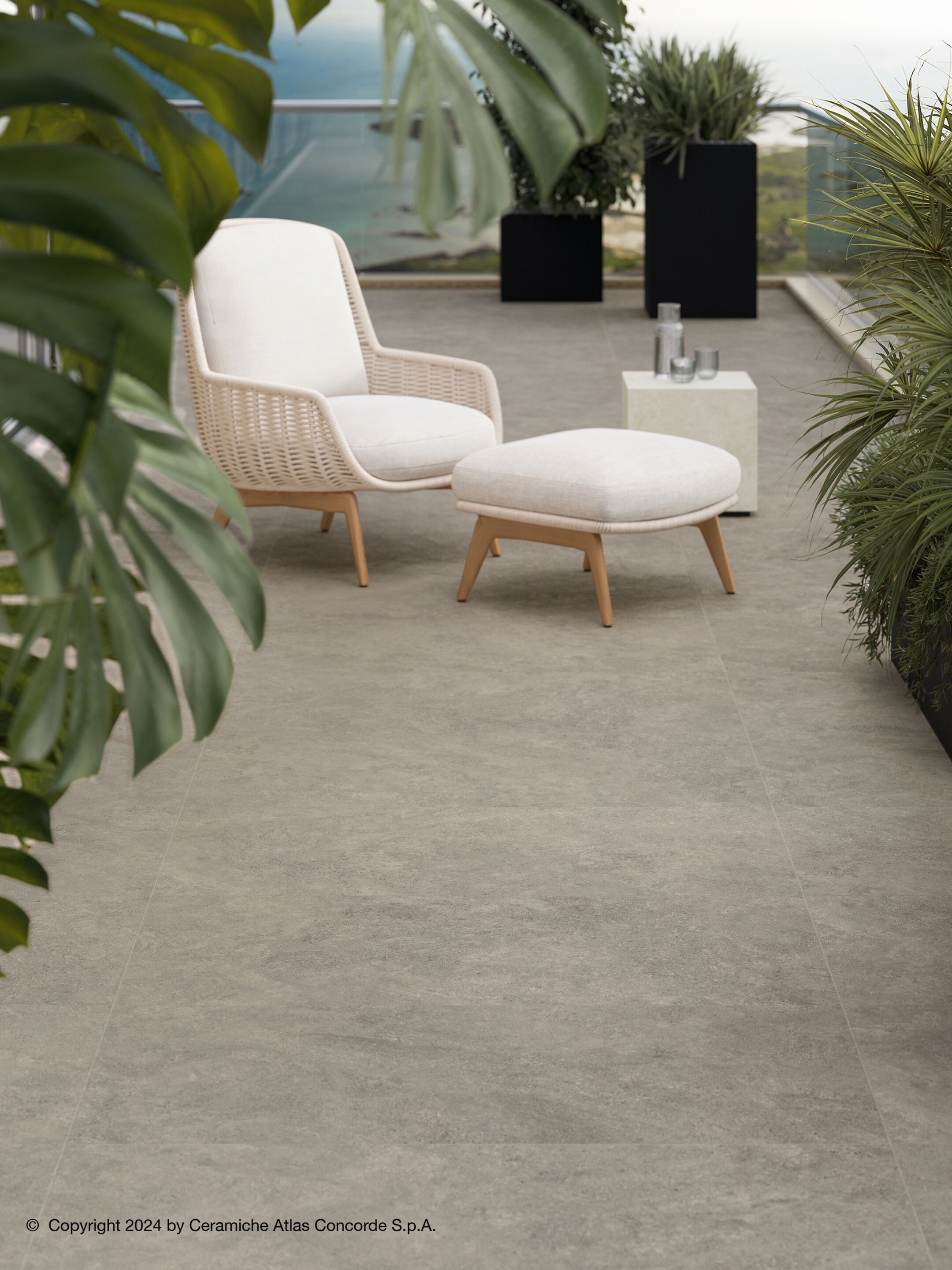 Пол / облицовка керамогранита с эффектом камня Atlas Concorde Boost Icor ARCH-00113949 - Вид №20