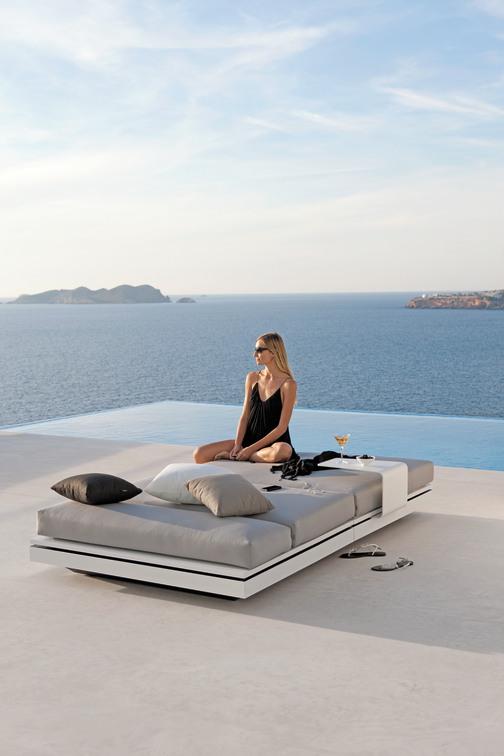 MNST356 Приставные столики pca white f8 35см x 45см Manutti Elements - Вид №7