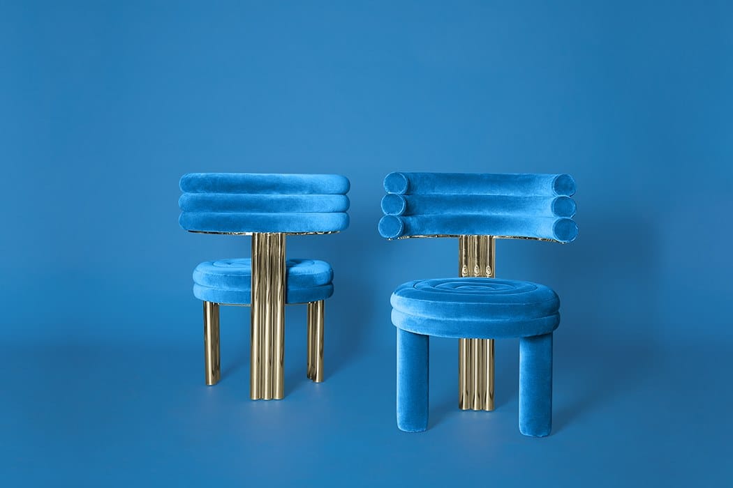 Мягкий стул для ресторана Essential Home Hollywood Glamour ARCH-00143605 - Вид №7