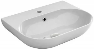 Подвесная раковина настенная овальная Olympia Ceramica Milady белая