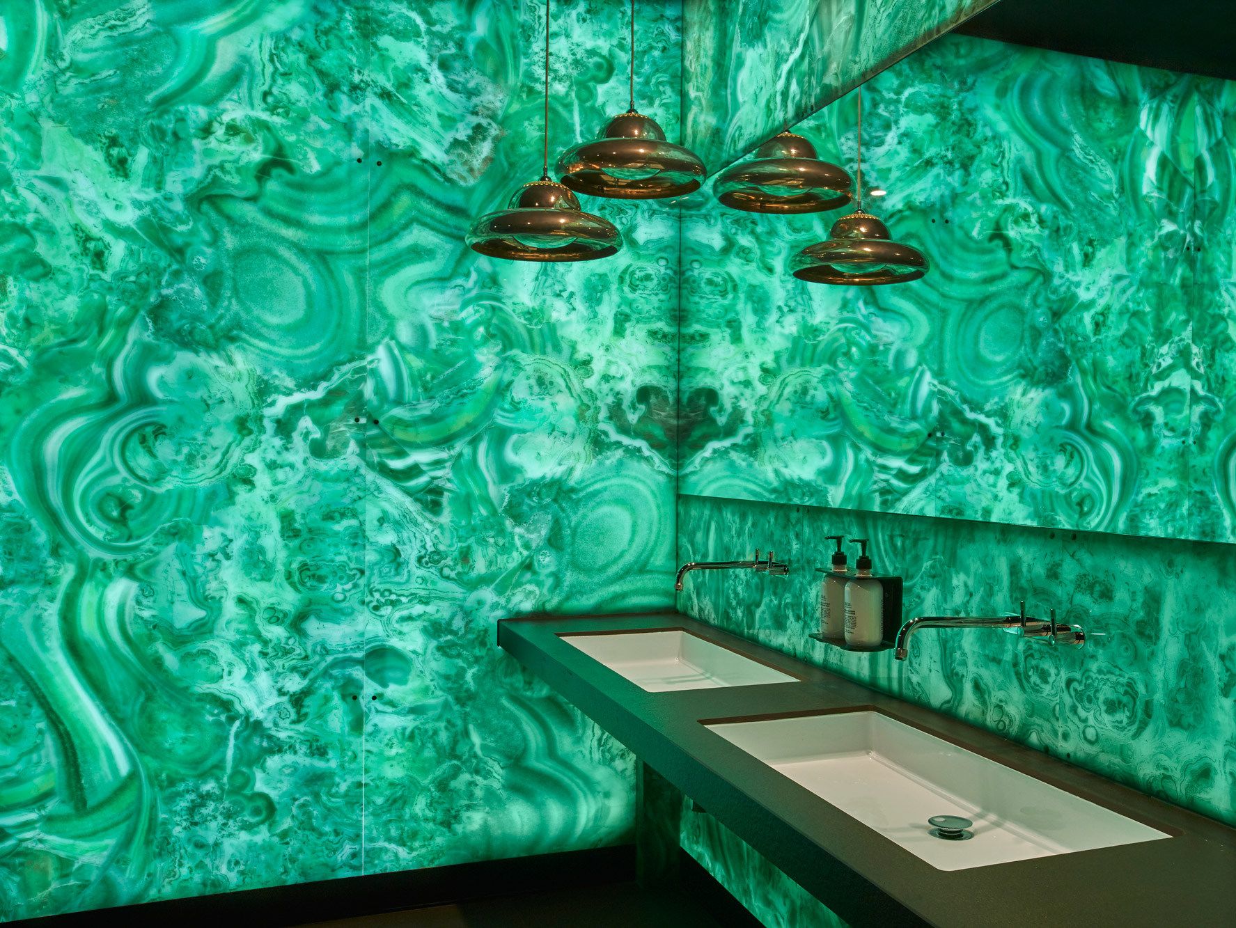 Декоративная панель из алюминия, стекла или ПММА Tecnografica драгоценные камни ARCH-00022043