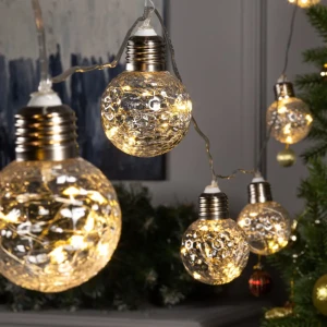 90641826 Электрогирлянда комнатная Luazon lighting 6929866 роса 3 м 80 ламп бесцветный 1 режим работы STLM-0957551